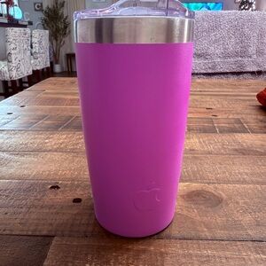 APPLE Employee Stainless Steel Insulated Pink Tumbler Eat Well Challenge 20oz